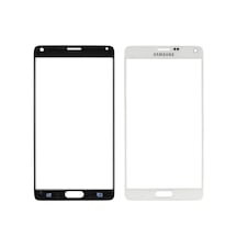 Samsung Uyumlu Galaxy Note 4 N910 Ön Cam Dokunmatik Lensi - Beyaz