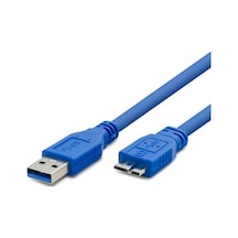 Usb3.0 To Note4 Harddisk Kablosu 50cm Mavi Hdx7503