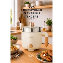 Torima ETC01 600 W Çok Fonksiyonlu Elektrikli Çelik Tencere