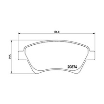 Brembo P68034 On Fren Balatasi 410601241r 410608713r 7701206044