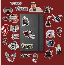 Venom Sticker Paketi/bullet Journal Defter Çıkartma Ajanda Laptop Etiket