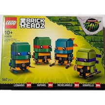 Lego 40878 Brıckheadz Teenage Mutant Nınja Turtles Fıgures