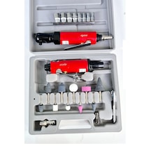 Rico 1/4 Havalı Cırcır Havalı Taşlama Vızvız Set