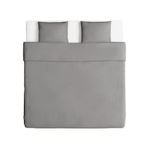 Ikea Angslılja Çift Kişilik Nevresim Takımı 220 X 240 Cm Gri