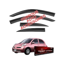 Nissan Micra Ferrous Cam Rüzgarlığı 4lü 2003 2010