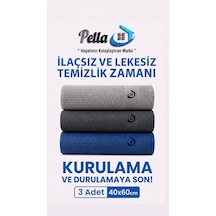 Pella Classic Mikrofiber Temizlik Bezi 3'lü 60 x 40 CM