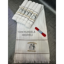 Dugun Havlusu 12 Adet Araba Havlusu (514948218) Beyaz