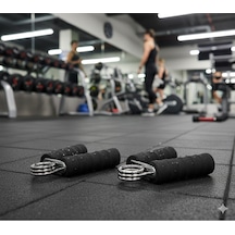 Siyah Başlangıç Seviye Süngerli El Yayı -bilek Güreşi - Kademeli Spor - Antrenman - Kas Geliştirme - Kol Kası - Egzersiz - Fitness Yayı - Kondisyon-spor-bilek