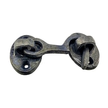 Antika Tarz Dekoratif Pirinç Maymuncuk Çengeli - 5cm, Oksit Belirtilmemis