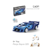 Cada Mavi Yarış Arabası Uzaktan Kumandalı -c51073w 325 Parça Oyuncak Yapım Seti