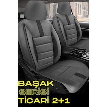 Peugeot 301 2018 Uyumlu Füme Başak Serisi 2+1 Ticari Koltuk Kılıfı