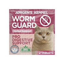 Kedi İçin%100 İç Bitkisel Parazit Tableti Ve Hapı 2 Tablet Bağırsak Sağlığı & Sindirim Desteği
