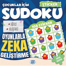 Çocuklar İçin Sudoku / Sticker Hediyeli Orta Seviye 3 / Kolektif