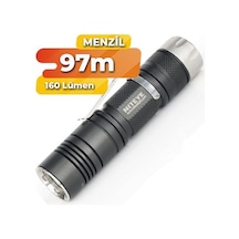 Niteye MSA10 160 Lümen LED El Feneri Siyah