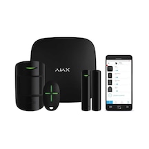 Ajax Kablosuz Alarm Seti - Hub+Siren+M.Kontak+Pır+Kumanda