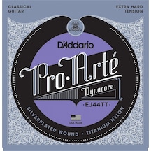 D'addario Ej44tt Pro-arte Dynacore Klasik Gitar Tel Seti - Ekstra Sert Tansiyon Profesyonel Titanyum Üst Teller, Kompozit Çekirdek Ve Modern Parlak Karakter
