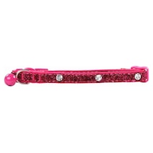 Taşlı Parlak Kedi Boyun Tasması 30 Cm