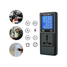 Pm-26400 Volt Amper Watt Hz Güç Ölçer Dijital Ekranlı Powermeter