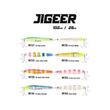 Fujin Jigeer 28gr 102mm Kaşık Yem