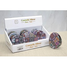 Taşlı El Aynası Oval İnce Alk3761 Diğer