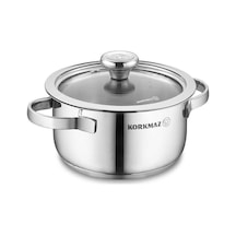 Korkmaz Minika inox Tencere 14x7