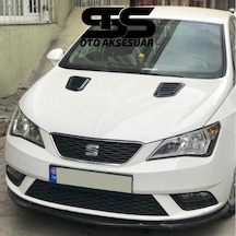 Seat Ibiza Uyumlu Piano Black Kaput Üstü Havalandırma Izgarası (01) (Sts Oto Aksesuar)