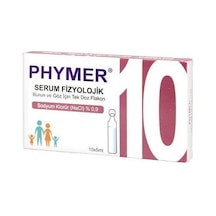 Phymer Serum Fizyolojik 5 ML 10 Flakon
