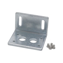 Jgy370 Dc Motor Montaj Parçası Bracket Çelik L Demir Parça