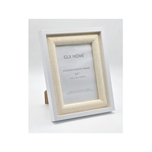 Home Dekoratif Ahşap Resim Çerçevesi Ayaklı Ve Duvara Asmalı Krem 70591057