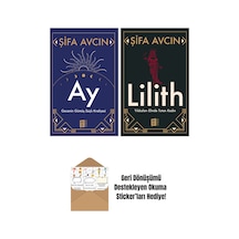 Şifa Avcın 2 Kitap / Ay - Lilith + Okuma Sticker'ları