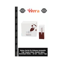 Delux Serisi Ev Kokusu Aromatik Yağ Yaşam Alanı Sandal Ağacı Esansiyel Koku - 10 Ml - Esans Yağı Diğer