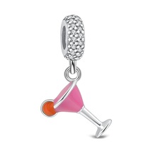 Nur Silver Kokteyl Bardak Gümüş Charm Nur-bl00019