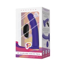 Cam Pegasus Kavisli Dalga Mandal Mor 6"
