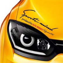 Alfa Romeo Sports Mind Far Üstü Oto Sticker (282378803)