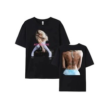 Tarzsokak Beyaz Nessa Barrett Aftercare Albümü Lu Tee Şarkıcı Grafik Tshirt Lar/e Siyah