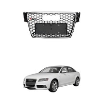Audi A4 B8 Rs4 Kromlu Siyah Panjur 2008-2012