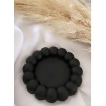 Bernami Mumluk Şamdanpinterest Dekor/takı/mumluk Bubble Tabak Siyah Diğer