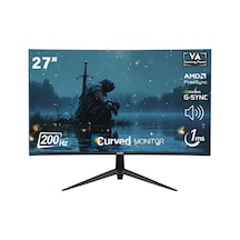 2756c200 27\"1ms 200hz Freesync/g-sync Fhd Led 2x Hdmı 1x Dp Va Curved Gaming Monitör-132833
