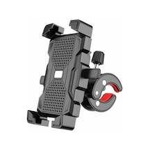 Evrensel Motosiklet Telefon Gps Tutucu Çoğu Telefon Spor Aksesuarı Gri