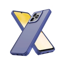 Realme C53 Uyumlu Kılıf Elegant Kapak - Açık Mavi