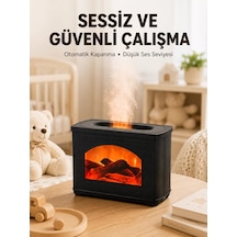 Usb Ultrasonik Hava Nemlendirici Ayarlanabilir Sis Ve Aromaterapi Özellikli Mh-hs6115-5372