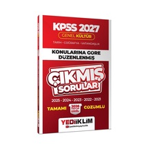 2027 Kpss Genel Kültür Konularına Göre Düzenlenmiş Tamamı Çözümlü Çıkmış Sorular