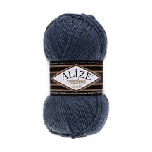 Alize Süperlana Klasik 203 Koyu Denim Iplik