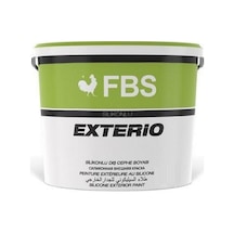 Fbs Exterio Silikonlu Dış Cephe Boyası 20 Kg Beyaz