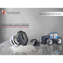 New Holland Kazıcı-Yükleyici Yakıt Depo Koruma Cihazı