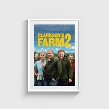 Clarksons Farm 2 Dizi Posteri Tablo Çerçeveli Poster Duvar Dekorasyonu Beyaz Çerçeveli Tablo Beyaz Çerçeveli Tablo Dn11d455beyaz