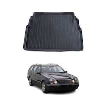 Mercedes E Serisi W210 Station Wagon 1996-2001 Arası Uyumlu Araca Özel Kauçuk Tpe Bagaj Havuzu Siyah