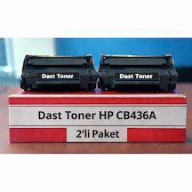 Hp Cb436a Uyumlu Toner 2'li Paket
