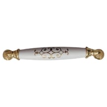 Klasik Silindir Kulp Altın 128 mm