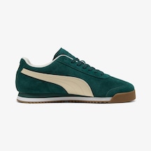 Puma Roma Suede Unisex Yeşil Spor Ayakkabı 398635 Yeşil